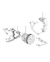 68067885AC-Power steering pump