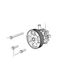 5154355AB-Power steering pump