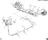 22545055-SWITCH,PARK BRK IND(PART OF 9)(@ PARK BRK LEVER)(ACDelco #22545055)