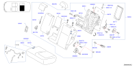 884071DA0A-COVER-INNER HINGE,2ND SEAT RH