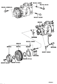 883362A010-Sensor, compressor pick-up