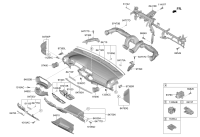 97480Q8000GDD-DUCT ASSY-SIDE AIR VENT,LH