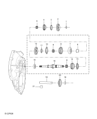 10320845-Gear assy-drive 5th