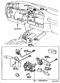 8431212040-PLATE, HORN CONTACT