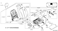 870002DT1B-Seat assy-front, rh