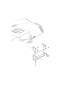 34D880204D-Air bag unit