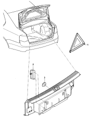 L1GD860251A-Warning triangle mark: