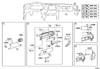 5540904010C0-PANEL SUB-ASSY, INSTRUMENT PANEL SPEAKER, NO.2