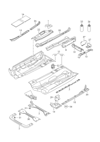 1K0804421B-Tray-tunnel