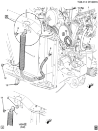 15812565-Hose-p/s outlet (incl. 9)