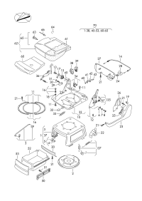7H5883319E71N-Garnish, seat tray