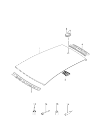 1K8817119-Reinforcement, roof