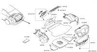 84910JN00A-Panel, luggage compartment trim, front