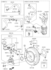 59110B5350-BOOSTER ASSY-BRAKE