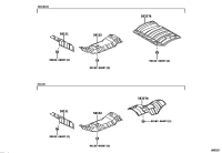 5832708020-INSULATOR, MAIN MUFFLER HEAT