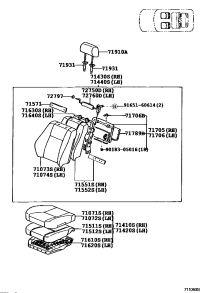 7191060410B0-HEADREST ASSY, FR