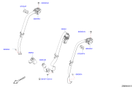 878344EA1A-FINISHER-SEAT BELT,RH