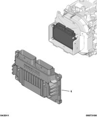 253101-Electronic control unit, a/t