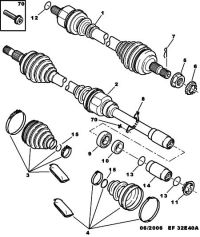 3272LT-New propeller shaft