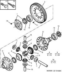 311027-Washer, planetary gear