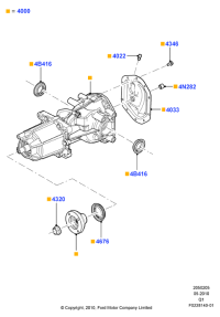 9E514000AC-Shaft assy-rear