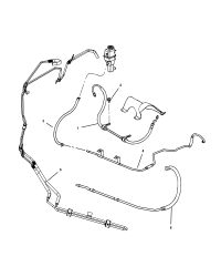 5085546AB-HOSE POWER STEERING RETURN