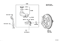 472330R030-Bracket, reservoir