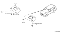 964001DA0A-SUNVISOR ASSY-RH