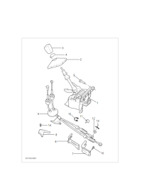 C00070997-Cable assy-select shift