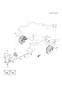13307056-Tube (incl. 3,18), rear