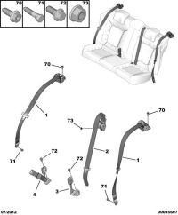 96786869ZD-Belt assy-buckle