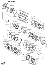 456893B400-ONE WAY CLUTCH