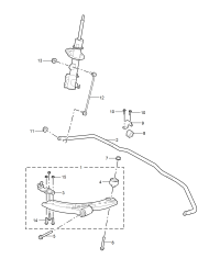 10228100-Arm assy, lower control, front