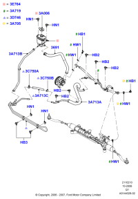 8E5Z3A705A-Kit-hardware & bolts