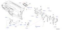 68139CJ000-BRACKET-INSTRUMENT MEMBER,RH