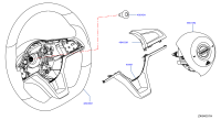 484305RF4A-WHEEL ASSY-STEERING