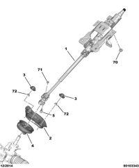 98018687XT-COLUMN ASSY