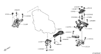 113321HA3B-BRACKET ENGINE MOUNTING REAR.RH