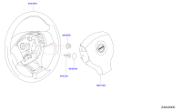 48430EE011-WHEEL ASSY-STEERING
