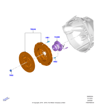 FR3Z7A508B-Cylinder assy-clutch sub