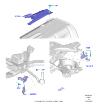 FR3Z3C097E-Bracket-sensor mounting lh/fr