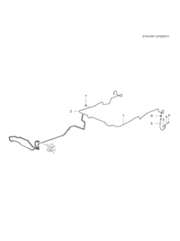 42496205-Pipe #2, rr. brake ctr