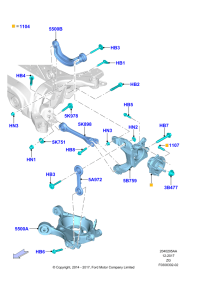 FR3Z1104B-Including ABS, tone ring is not repaired separately/rh/lh/hub assy-wheel
