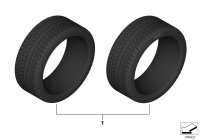 34112221445-Red kit sports brake