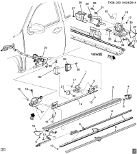 23459417-BRACKET,ASST STEP CTR(INCLS 22)