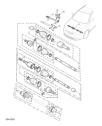 10281288-Shaft assy, front drive