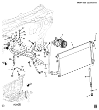 22748614-FITTING,A/C EVPR(PART OF 24)(INCLS SEAL)(9.177)(ACDelco #15-51312)