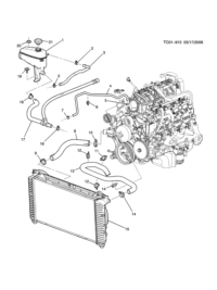 15734742-Clamp, radiator
