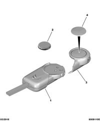 6490FA-Garnish, remote control transmitter