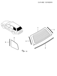 5493596-Window assy., dr